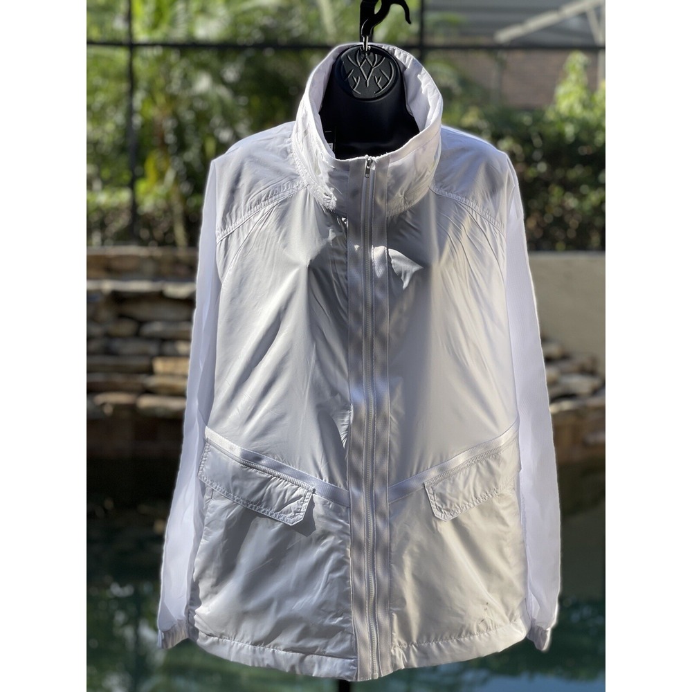 Nike Air Jordan Future Primal Women's Lightweight Jacket White 2X NWT